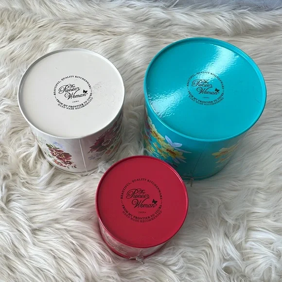 The Pioneer Woman Metal Canister Set